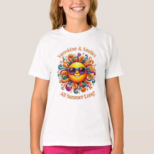 Sunny Smile T-Shirt (Vorderseite)