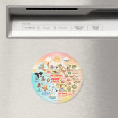 Sunny SoCal Magnet (In Situ (Geschirrspüler))