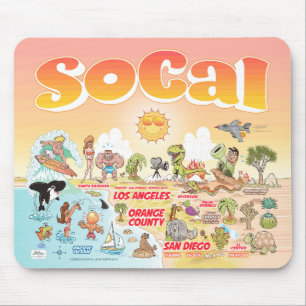 Sunny SoCal Mouse Pad Mousepad