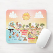 Sunny SoCal Mousepad (Mit Mouse)