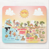 Sunny SoCal Mousepad (Vorne)