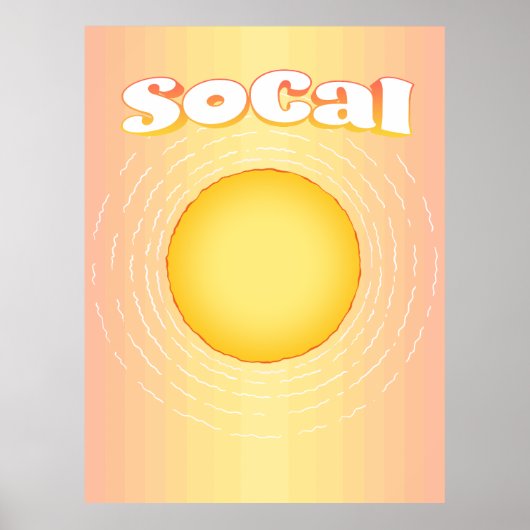 Sunny SoCal Poster (Vorne)