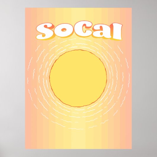 Sunny SoCal Poster (Vorne)