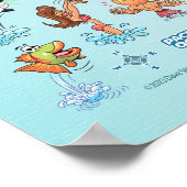 Sunny SoCal Poster (Ecke)