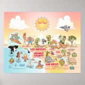 Sunny SoCal Poster (Vorne)