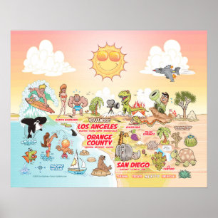 Sunny SoCal Poster