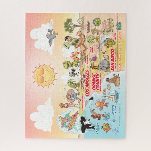Sunny SoCal Puzzle (Vertikal)