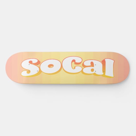 Sunny SoCal Skateboard (Horizontal)