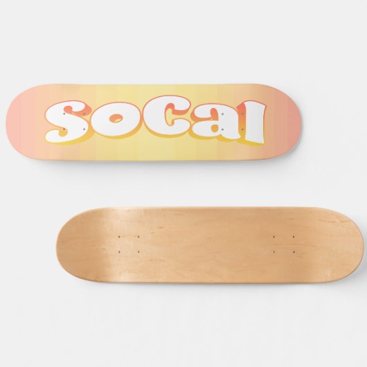 Sunny SoCal Skateboard (Horizontal)