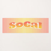 Sunny SoCal Yogamatte (Rückseite (Horizontal))