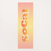 Sunny SoCal Yogamatte (Rückseite)