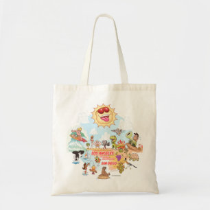 Sunny Southern California Cartoon Tasche