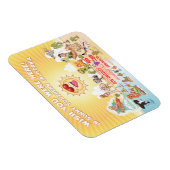 Sunny Southern California Souvenir Magnet (Rechte Seite)