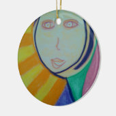 Sunny Spirit Keramik Ornament (Links)