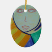 Sunny Spirit Keramik Ornament (Vorne)