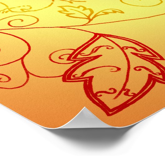 Sunny Spitz Poster Print (Ecke)