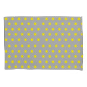 Sunny Splatter Polka Dot Pattern Kissenbezug (Vorderseite)