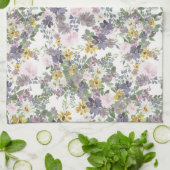 Sunny Spring Floral Geschirrtuch (Gefaltet)