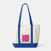 SUNNY STYLE DESIGN PINK LEMON BLUE TRAGETASCHE (Rückseite)