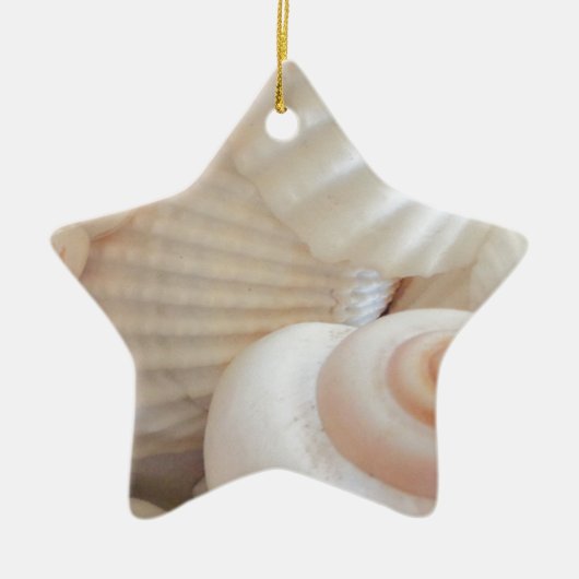 Sunny Summer Seashells Collection Keramikornament (Vorne)