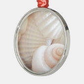 Sunny Summer Seashells Collection Silbernes Ornament (Links)