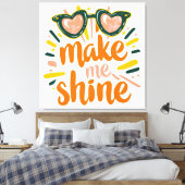 Sunny Summer Shine Letting Leinwanddruck (Insitu (Schlafzimmer))