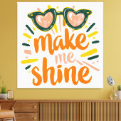 Sunny Summer Shine Letting Leinwanddruck (Insitu (Wohnzimmer))