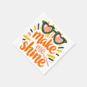 Sunny Summer Shine Letting Serviette (Ecke)