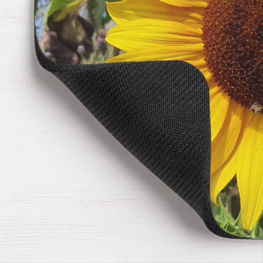 Sunny Sunflower Mousepad (Ecke)