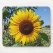 Sunny Sunflower Mousepad (Vorne)