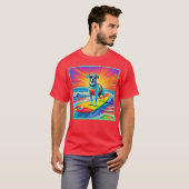 Sunny Surfjunge: Beach Bliss T-Shirt (Vorne ganz)