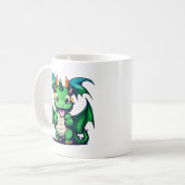 Sunny The Friendly Dragon Kaffeetasse (Vorderseite Links)