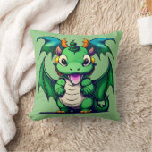 Sunny The Friendly Dragon Kissen (Decke)