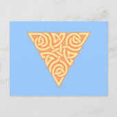 Sunny Triangle Knot Postcard Postkarte (Vorderseite)