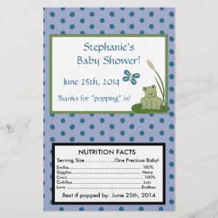 Sunny Turtle Microwave Popcorn Wrapper Flyer