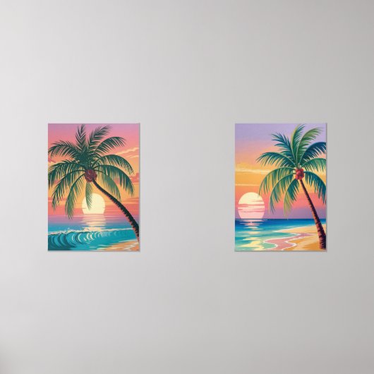 Sunny Vibes Bilderwand Sets (Vorderseite)