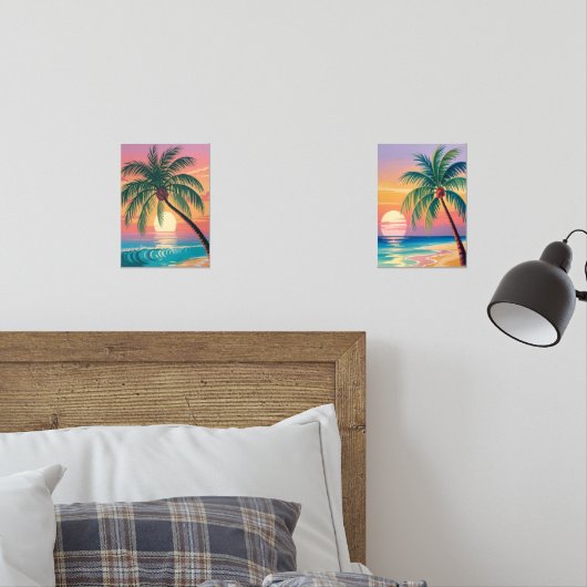 Sunny Vibes Bilderwand Sets (Schlafzimmer)