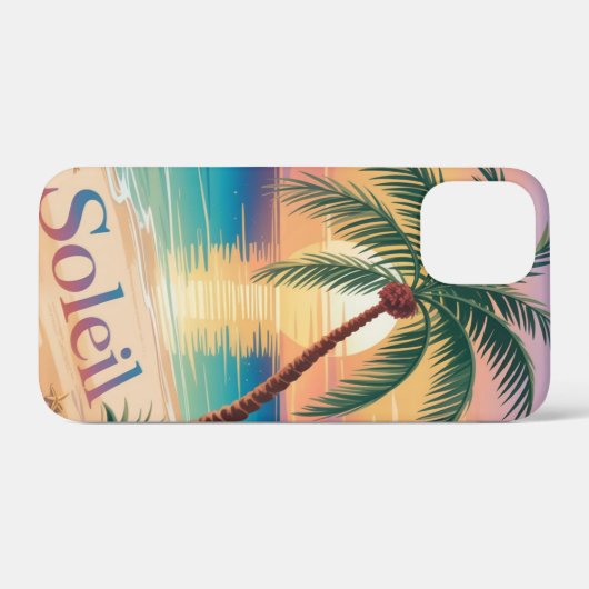 Sunny Vibes Case-Mate iPhone Hülle (Rückseite (Horizontal))