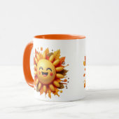 Sunny Vibes Emoji Cup Tasse (Vorderseite Links)