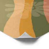 Sunny Vibes Patchwork Poster (Ecke)