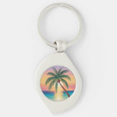 Sunny Vibes Schlüsselanhänger (Vorderseite)