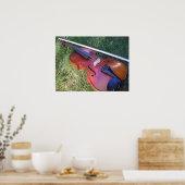 Sunny Violin Poster (Küche)
