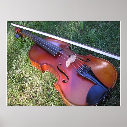 Sunny Violin Poster (Vorne)