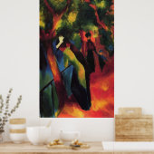 Sunny Way, by August Macke Poster (Küche)