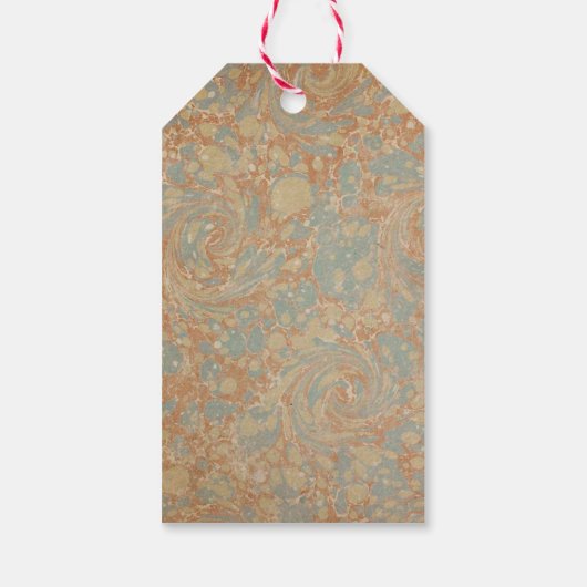 "Sunny Yellow Bird Junk Journal II" Geschenkanhänger (Rückseite)