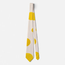 Sunny Yellow Dots Neck Tie