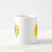 Sunny Yellow Gerbera Daisy Kaffeetasse (Mittel)