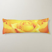 Sunny Yellow Rose Seitenschläferkissen (Rückseite)