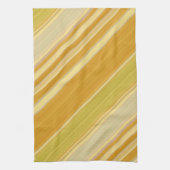 Sunny Yellow Stripes Geschirrtuch (Vertikal)