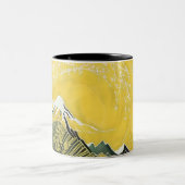 Sunny Zen Zweifarbige Tasse (Mittel)